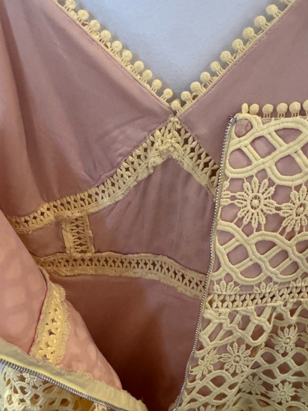 Lulu's Yellow Summer Lace Dress - Picture 5 of 7
